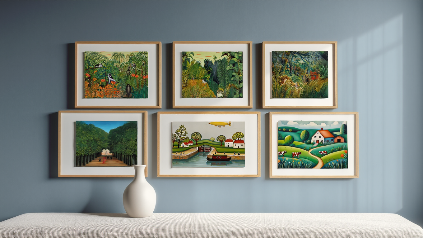 Paradise Found – Mix & Match Henri Rousseau Prints