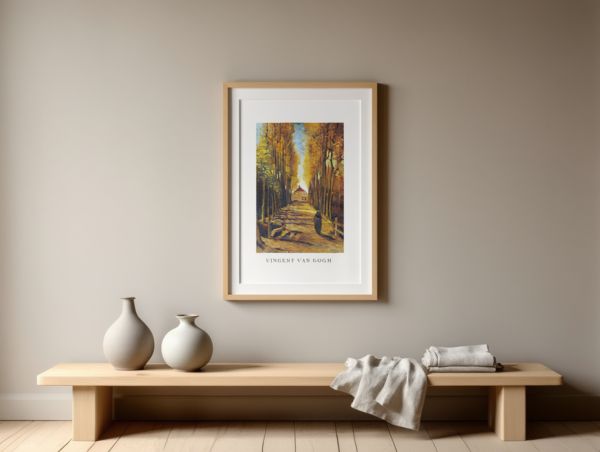 Vincent Van Gogh - Avenue of Polars in Autumn Poster