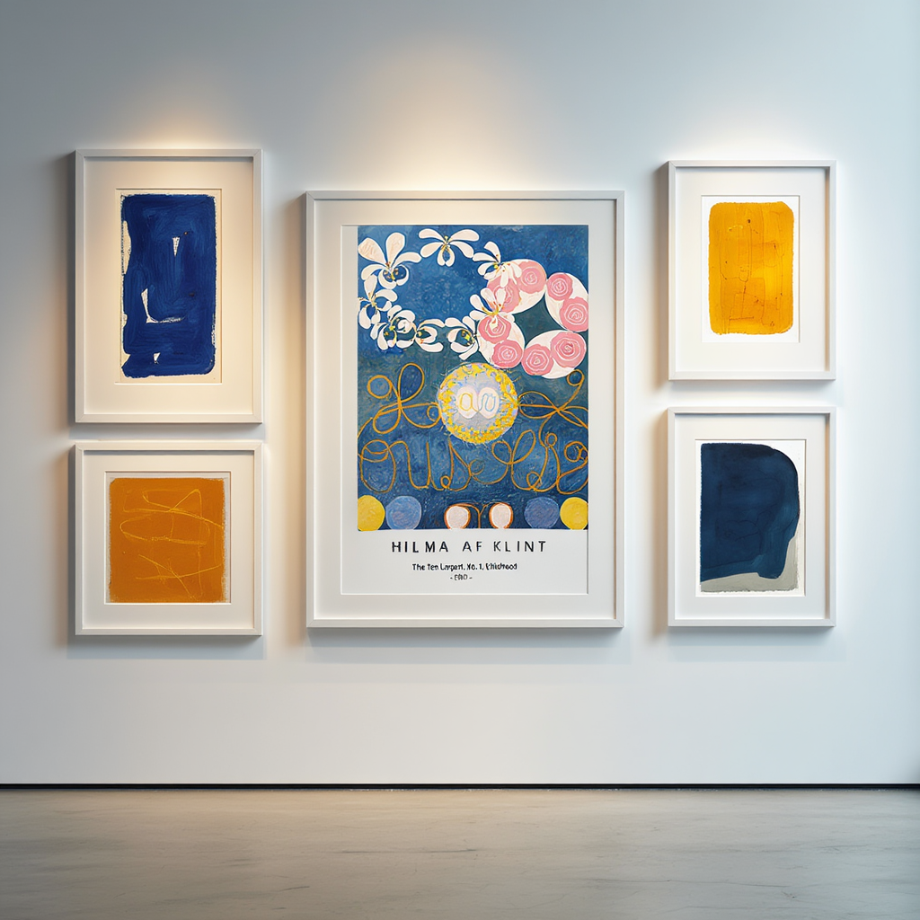 Hilma af Klint - The Ten Largest No. 1 Childhood Poster