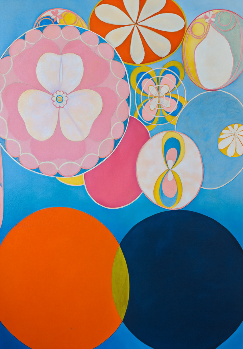 Hilma af Klint – Mystical Geometry Trio