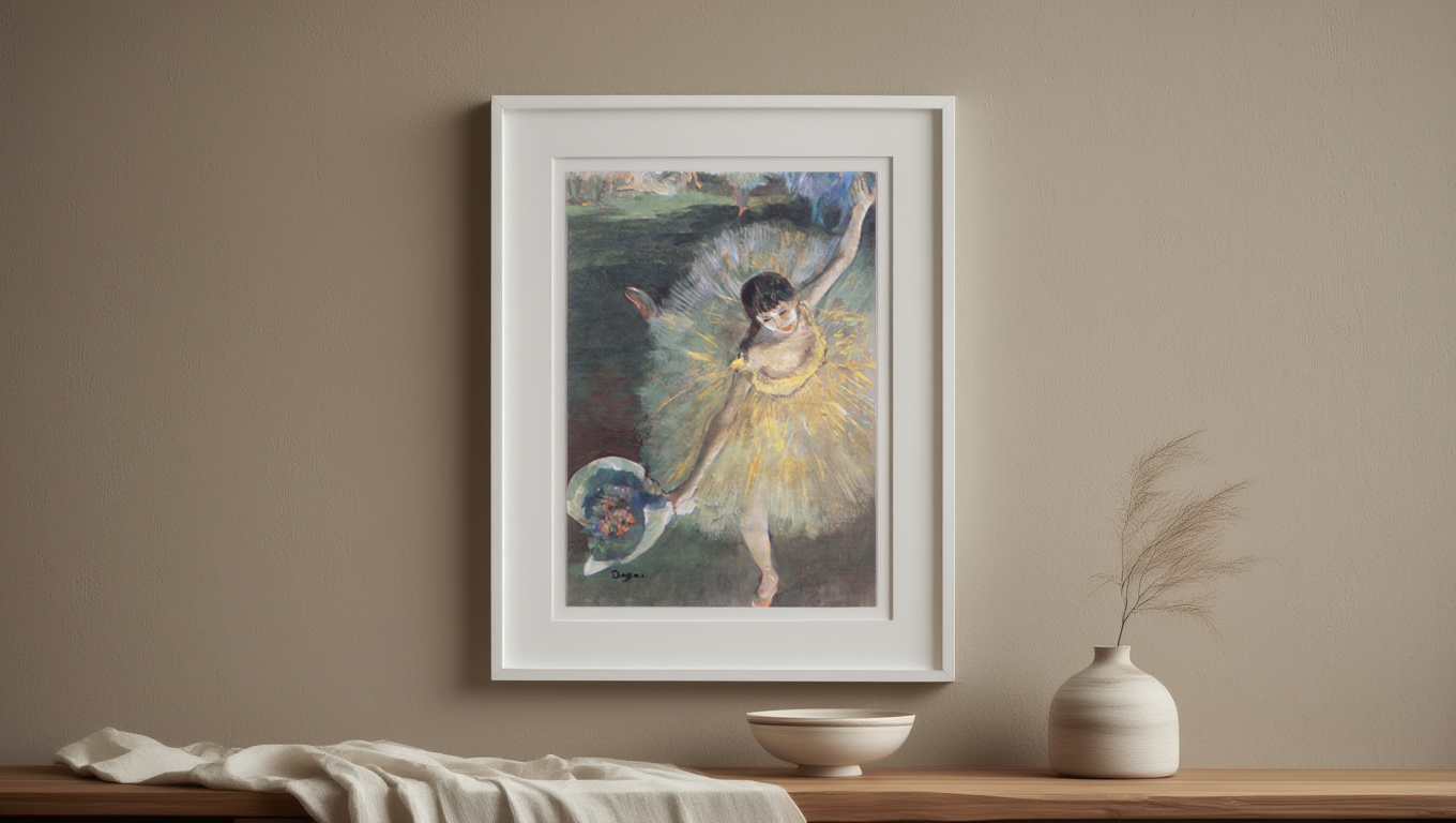 Edgar Degas – Fin d’arabesque – Elegant Impressionist Ballet Art Print