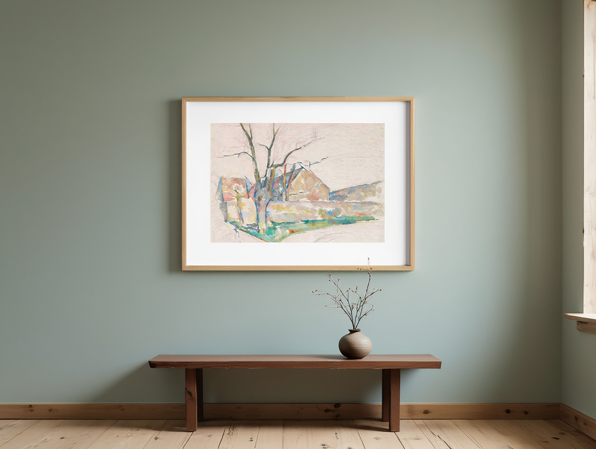 Paul Cezanne - Winter Landscape