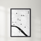 London City Map Poster - Hakyarts