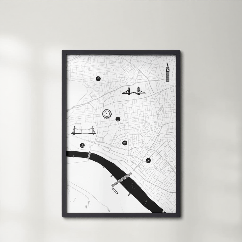 London City Map Poster