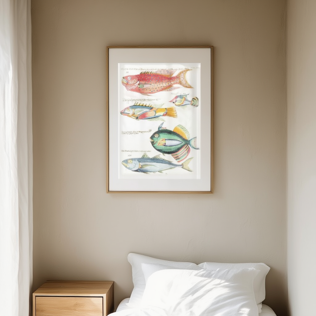 Poissons Plate 64 – Louis Renard Poster | Vintage Natural History Art Print