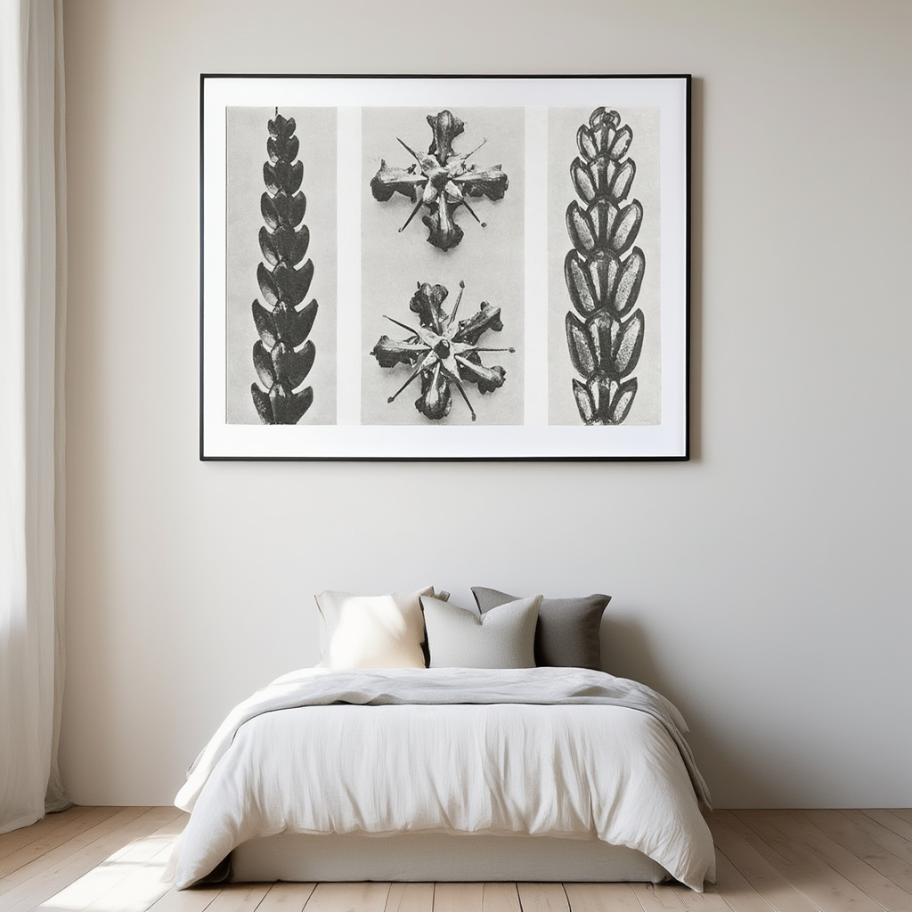 Thujopsis Dolobrata – Karl Blossfeldt, 1928 – Vintage Botanical Art Print