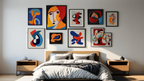 Mixed Picasso & Matisse Abstract Collection – Office Set of 7 - Hakyarts