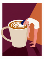 Set of 3 “Rise and Grind” Morning Routine Prints – Motivational Wall Art - Hakyarts
