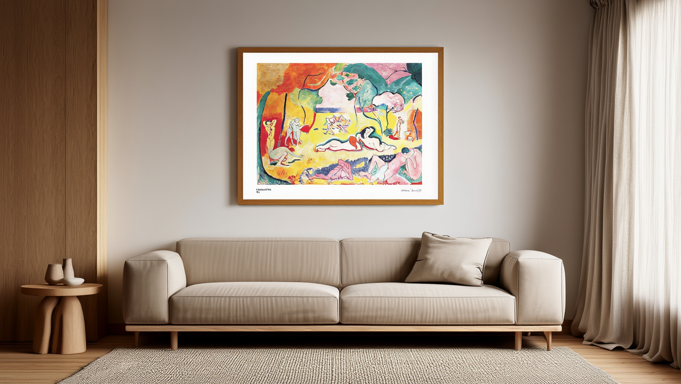 Henri Matisse - Le Bonheur de Vivre Poster