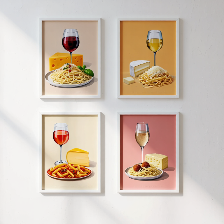 Wine & Cheese Bundle Set 4-Piece
