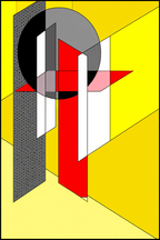 Z VII “1926” – László Moholy-Nagy – Bauhaus Abstract Art Print - Hakyarts