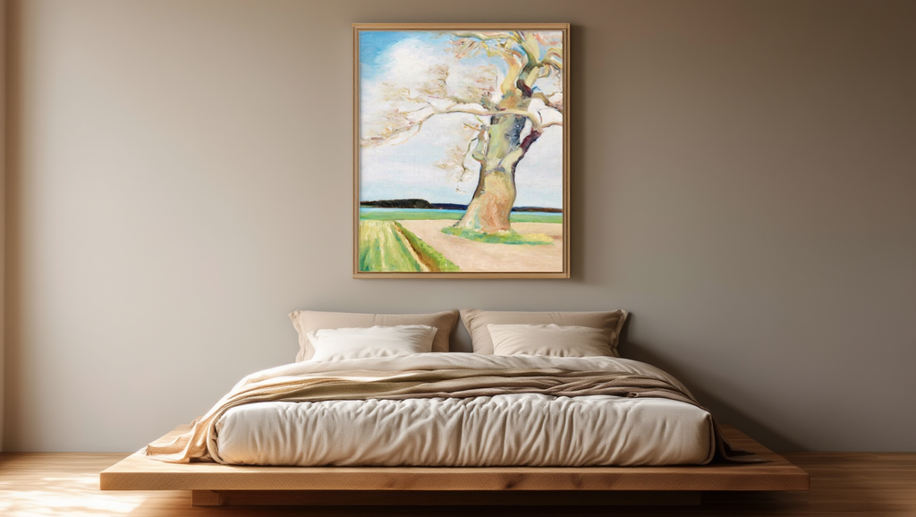 Trees in Field – Torsten Jovinge | Modernist Landscape Art Print