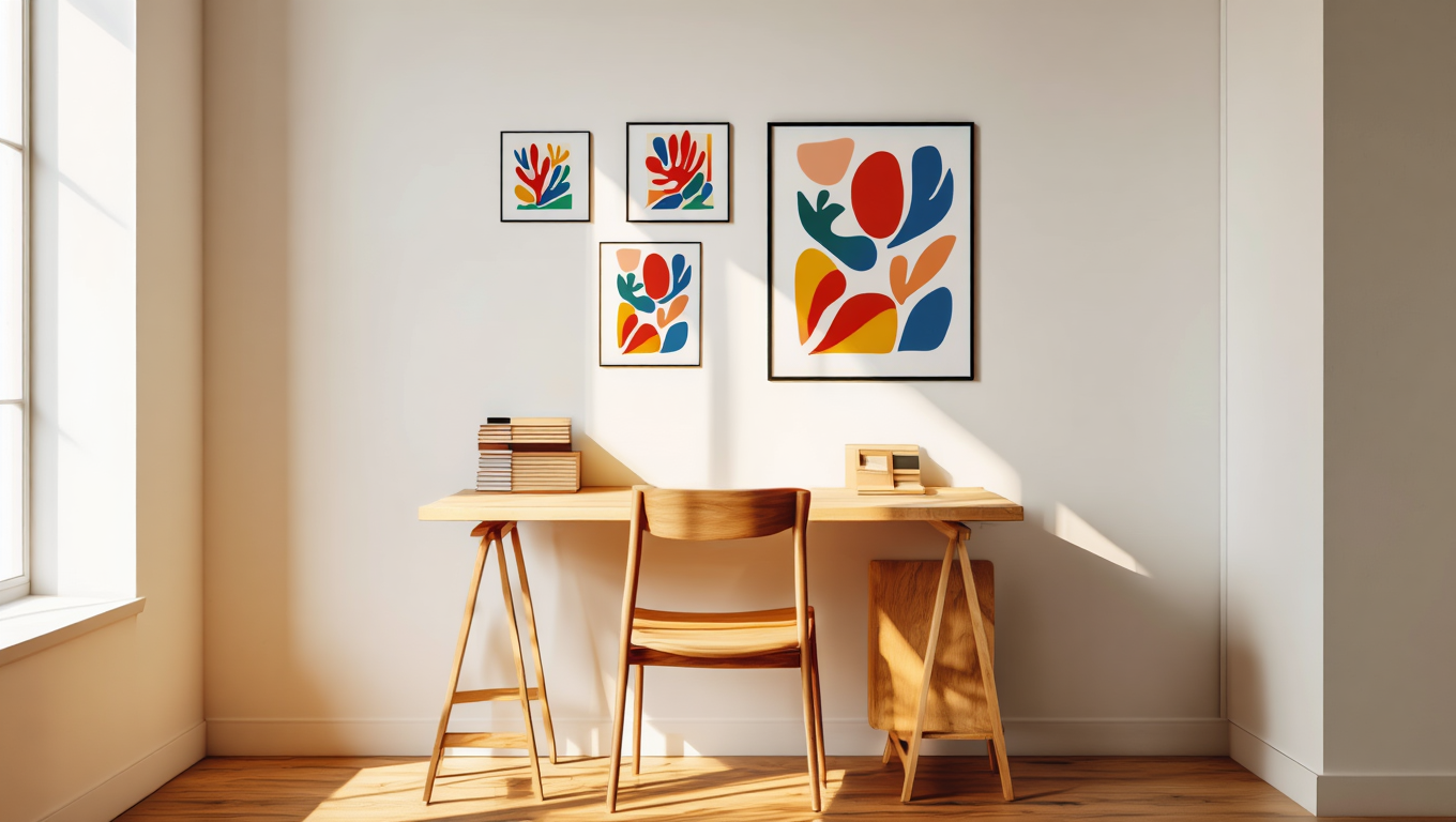 Matisse Bold – Living Room Set of 4 Prints