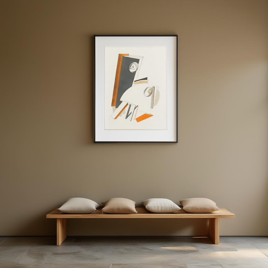 Anxious Ones – El Lissitzky (1923) | Suprematist Abstract Art Print - Hakyarts