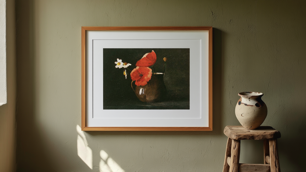 Odilon Redon - Flowers 'Poppies and Daisies'