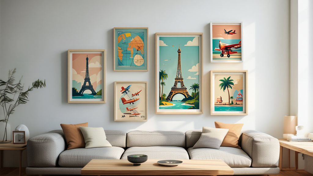 Epic Journeys – Vintage Travel Set of 6 Prints