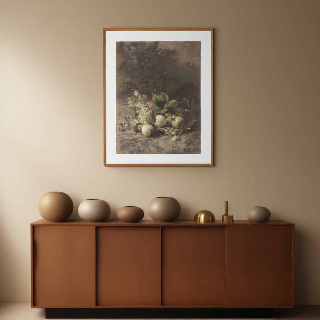 Autumn Fruit by Gerardina Jacoba van de Sande Bakhuyzen (1871) – Vintage Still Life Art Print