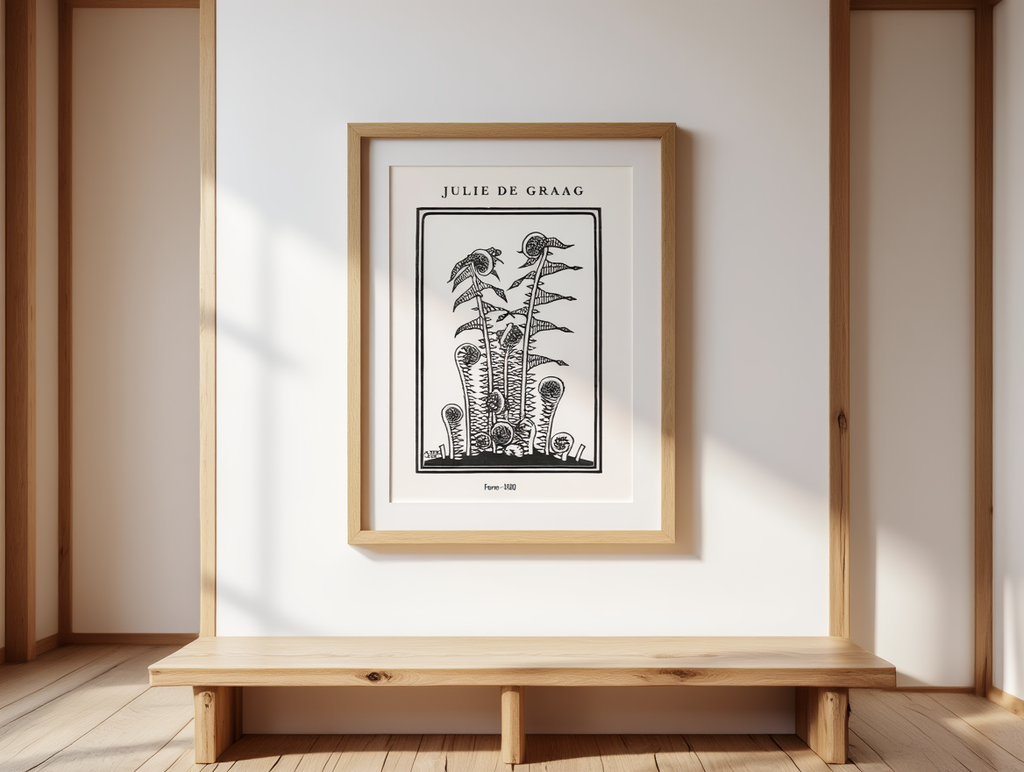 Julie de Graag - Ferns Poster