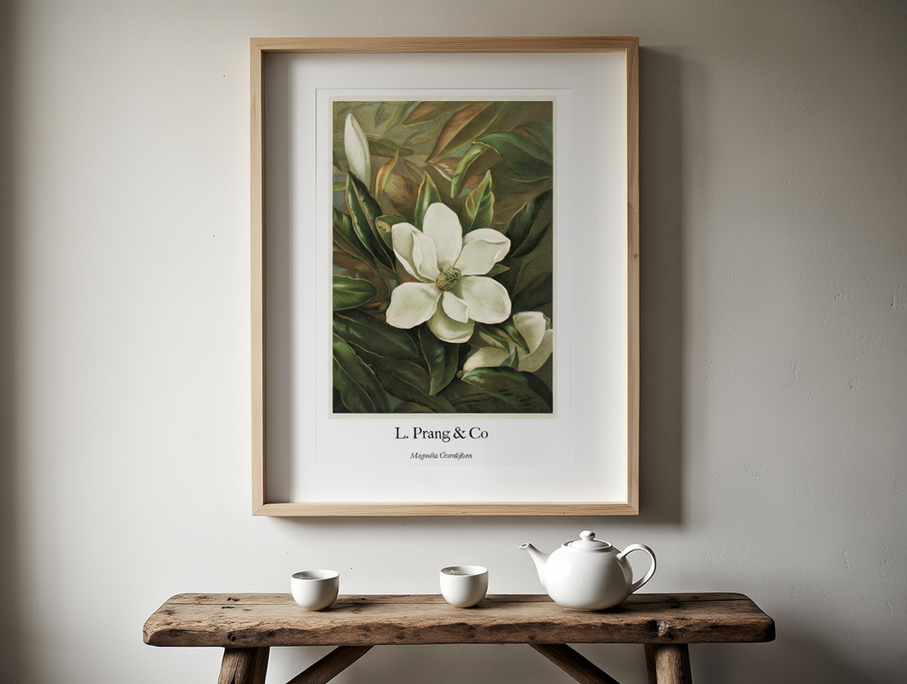 Louis Prang & Co – Magnolia Grandiflora Poster