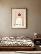 Bauhaus Shape – Minimalist Geometric Art Print