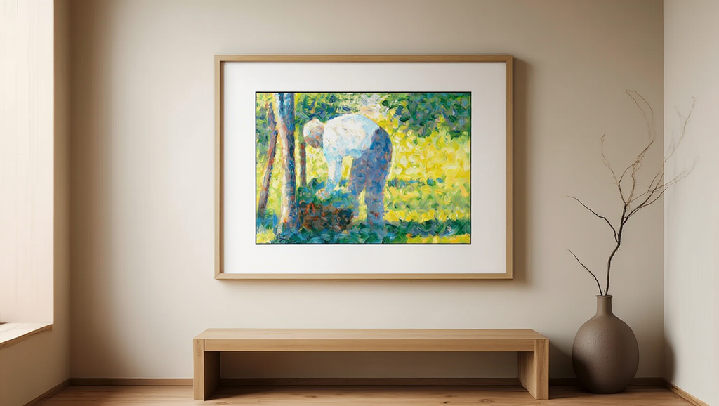 Georges Seurat – Study for A Sunday on La Grande Jatte (1884) – Pointillist French Art Print