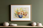 Fleurs – Odilon Redon Poster | Symbolist Floral Art Print - Hakyarts