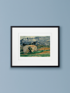 Maison en Provence – Paul Cézanne Poster | Post-Impressionist Landscape Art Print