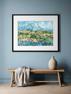 Paul Cézanne - Montagne Sainte-Victoire | HakyArts