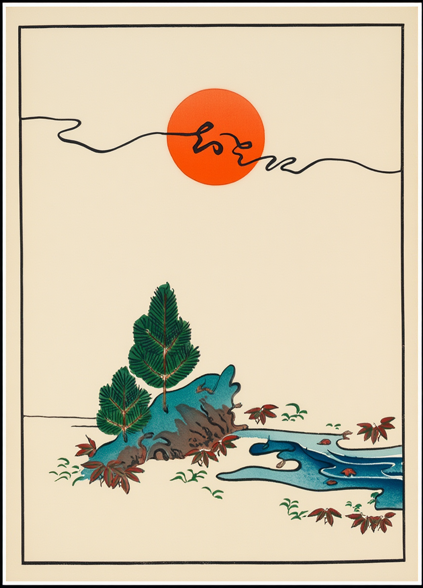 Shin-Bijutsukai – Bijutsukai No. 12 Poster – Vintage Japanese Art Print