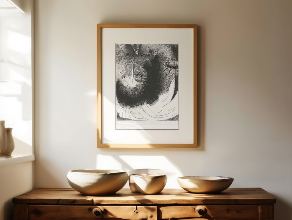 Odilon Redon - And There Fell a Great Star