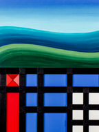 Modern Art Décor: Piet Mondrian 4-Prints - Hakyarts