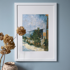 Shelter on Montmartre – Vincent van Gogh Poster | Post-Impressionist Urban & Landscape Art Print