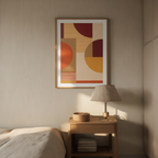 Prismatic Forms – Modern Abstract Poster