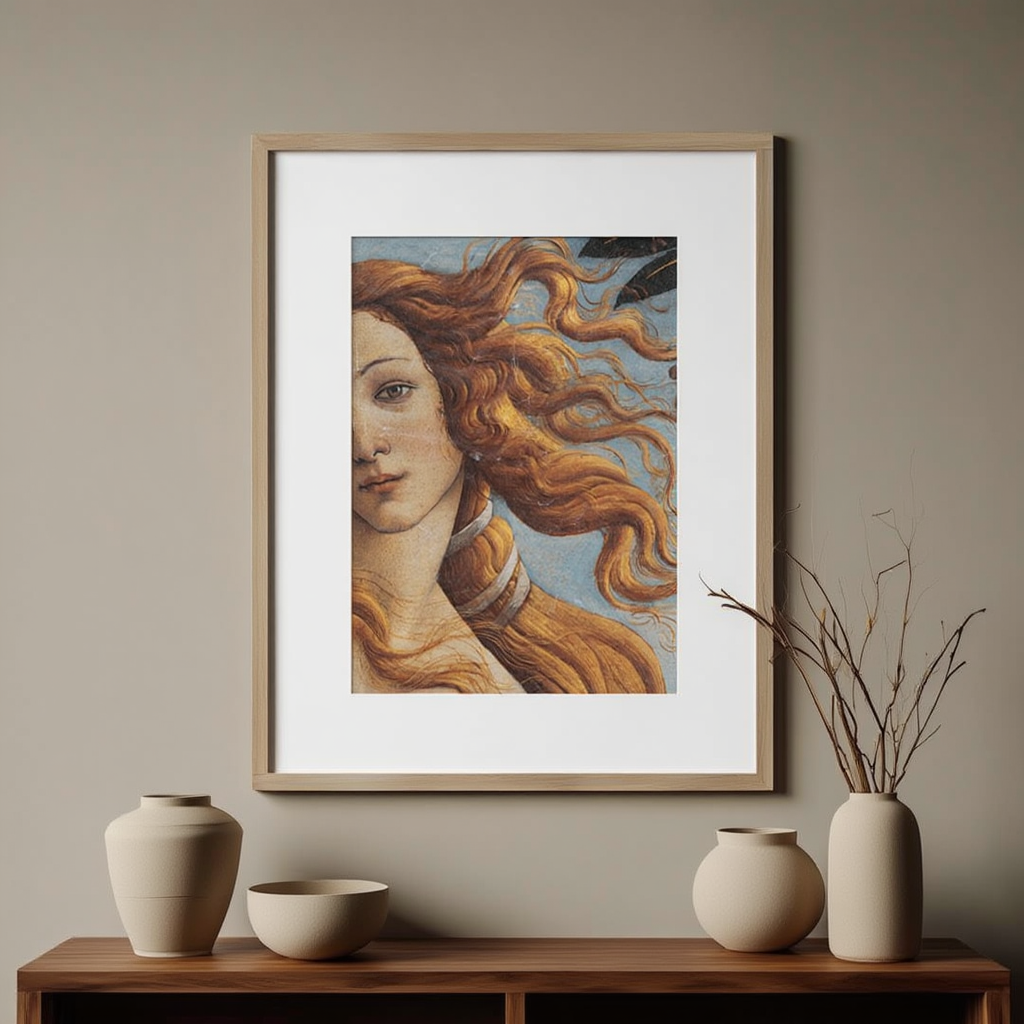Birth of Venus Art Exhibition – Vintage Museum Poster