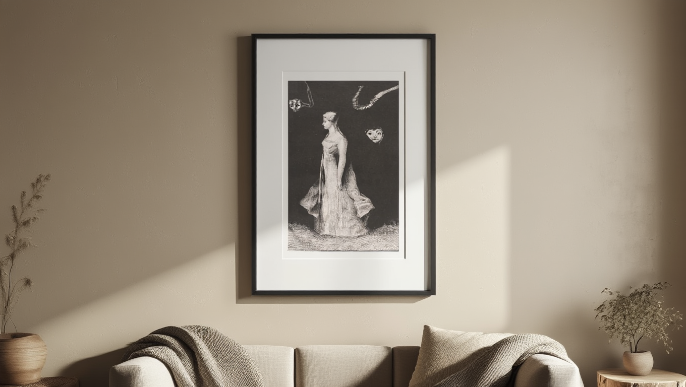 Odilon Redon - Haunting