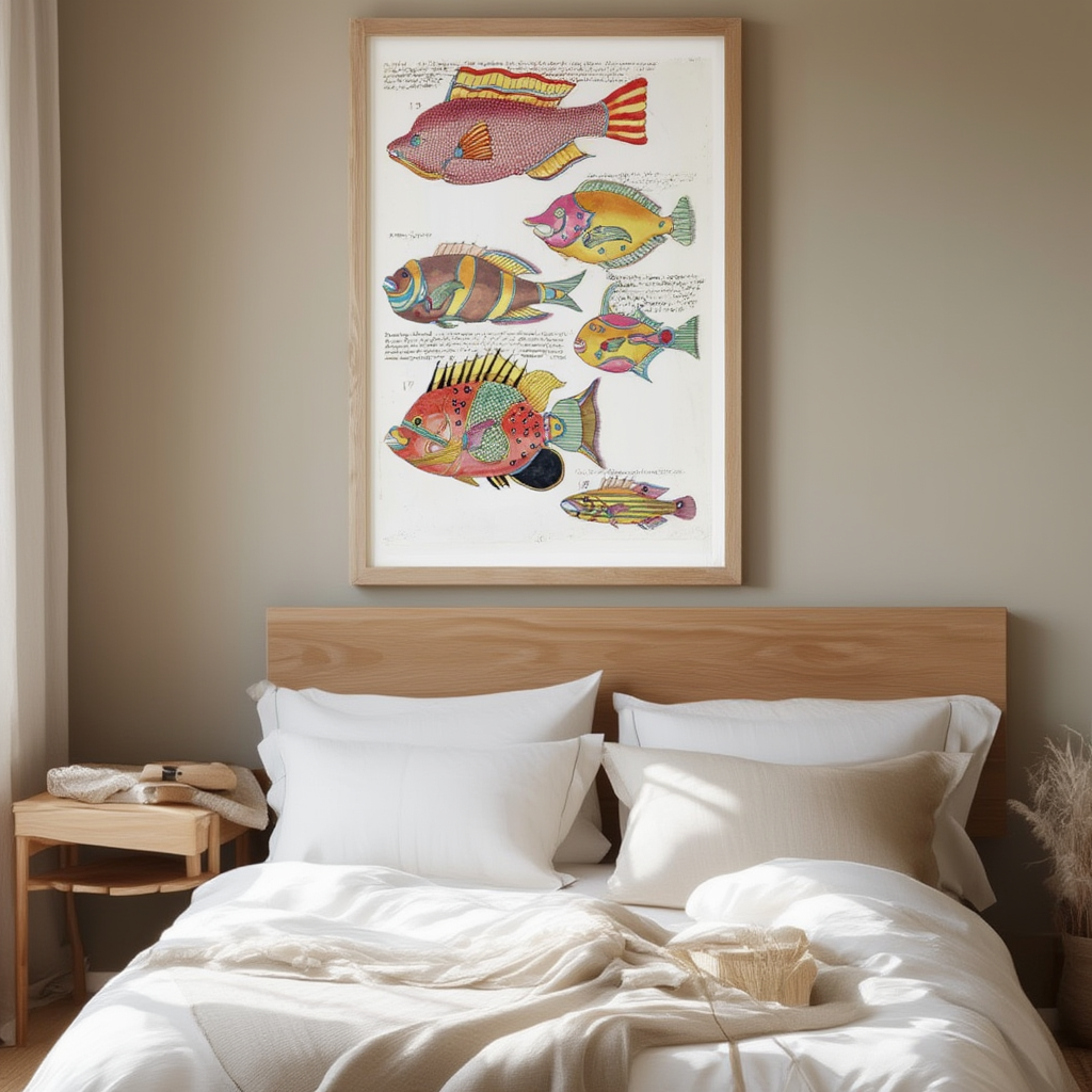 Poissons Plate 47 – Louis Renard Poster | Vintage Natural History Art Print