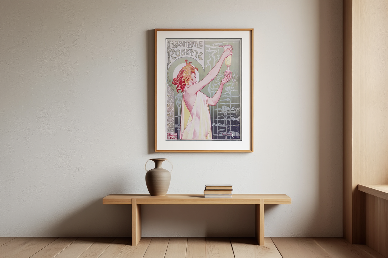 Henri Privat-Livemont - Absinthe Robette Poster