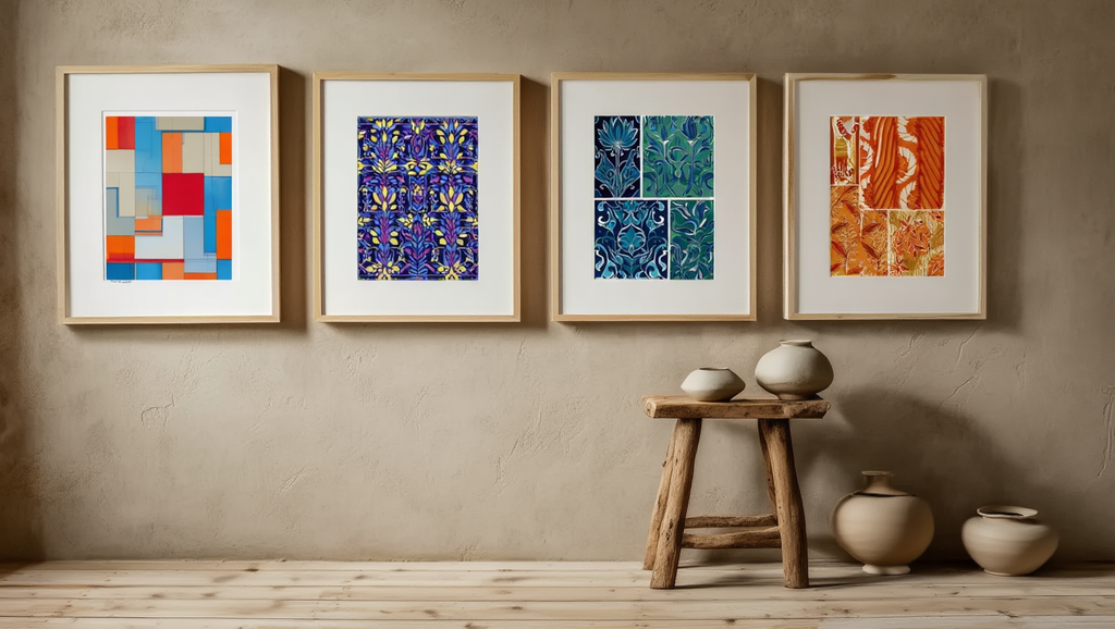 Émile-Allain Séguy – Botanical Art Deco Quartet - 4 Prints Mix & Match