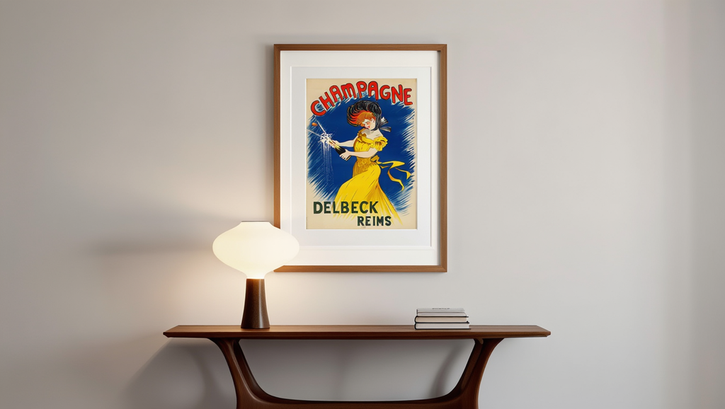 Leonetto Cappiello – Champagne Delbeck | Vintage French Poster Print