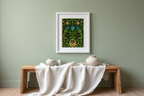Violet and Columbine – William Morris (1883) | Botanical Decorative Art Print