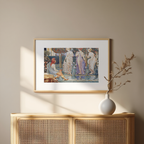 Judgement of Paris by Walter Crane – 19th-Century Symbolist Figurative Art Print