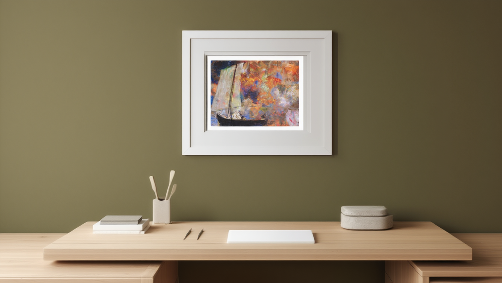 Odilon Redon - Flower Clouds