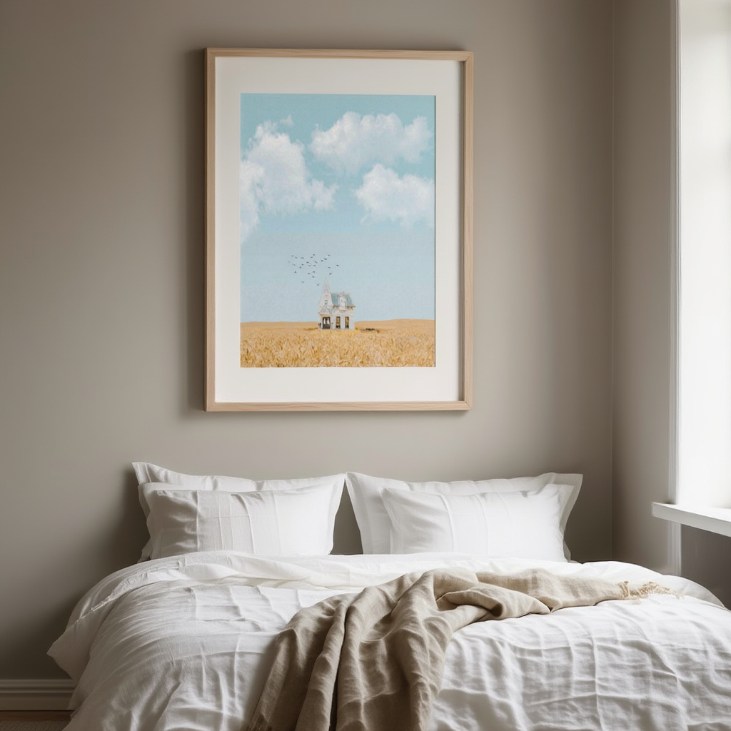 Field Crop House Poster