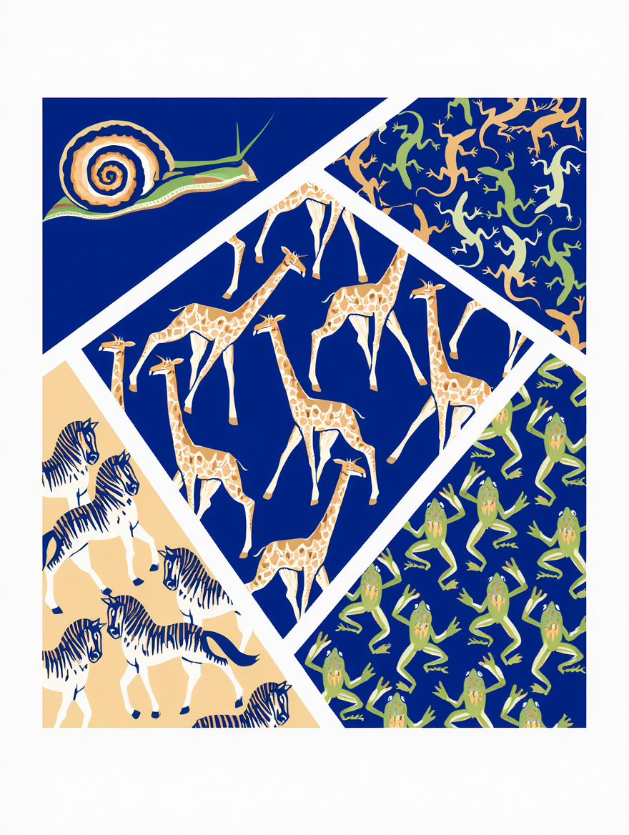 Five Animal Form Compositions