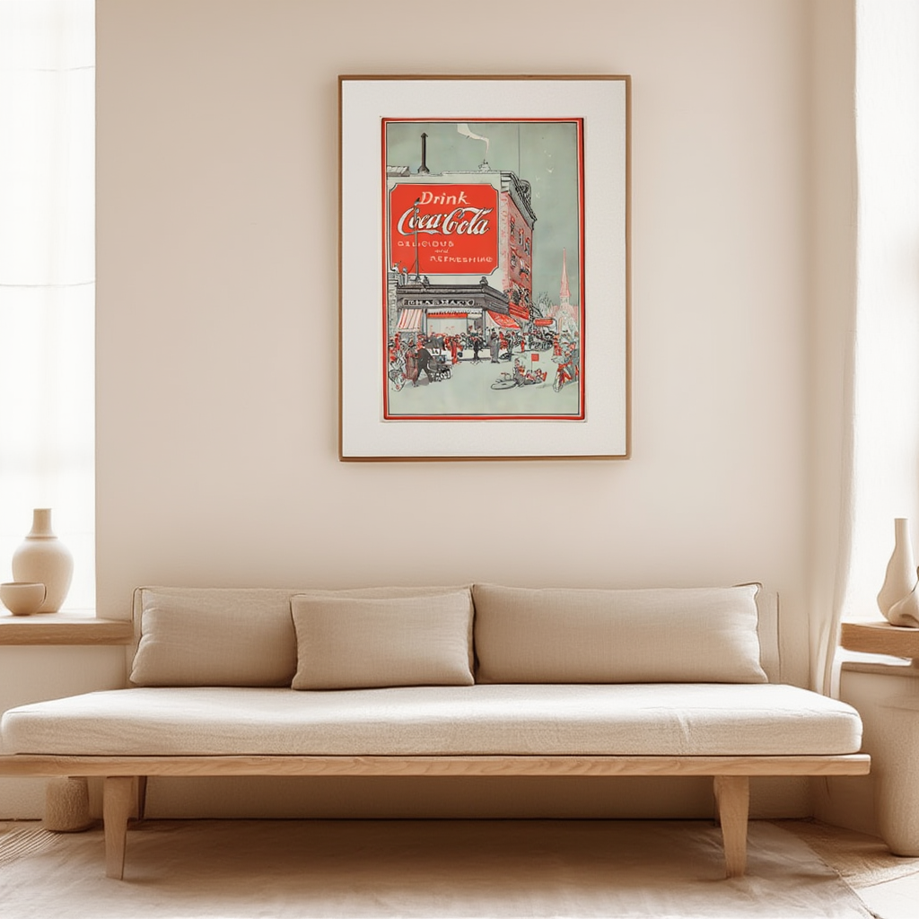 Coca-Cola Vintage Poster