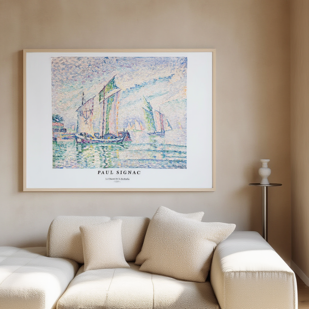 Paul Signac  - Le Chenal de la Rochelle Poster