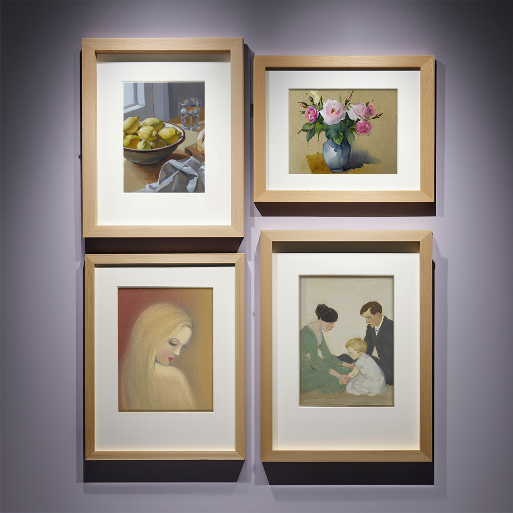 Helene Schjerfbeck – Scandinavian Modern Art 4-Print Mix & Match
