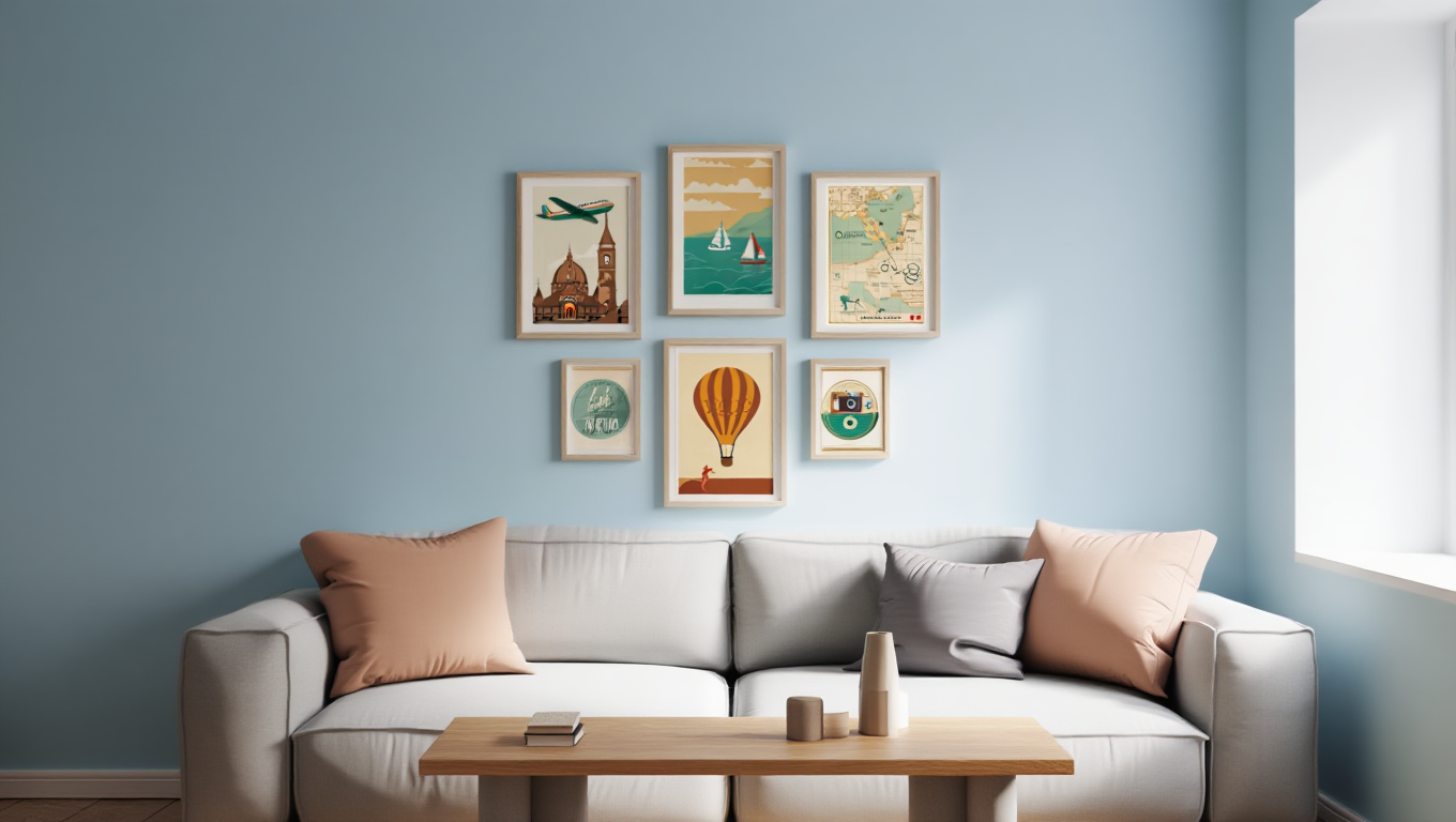 Wanderlust Collection – Set of 5 Vintage Travel Prints
