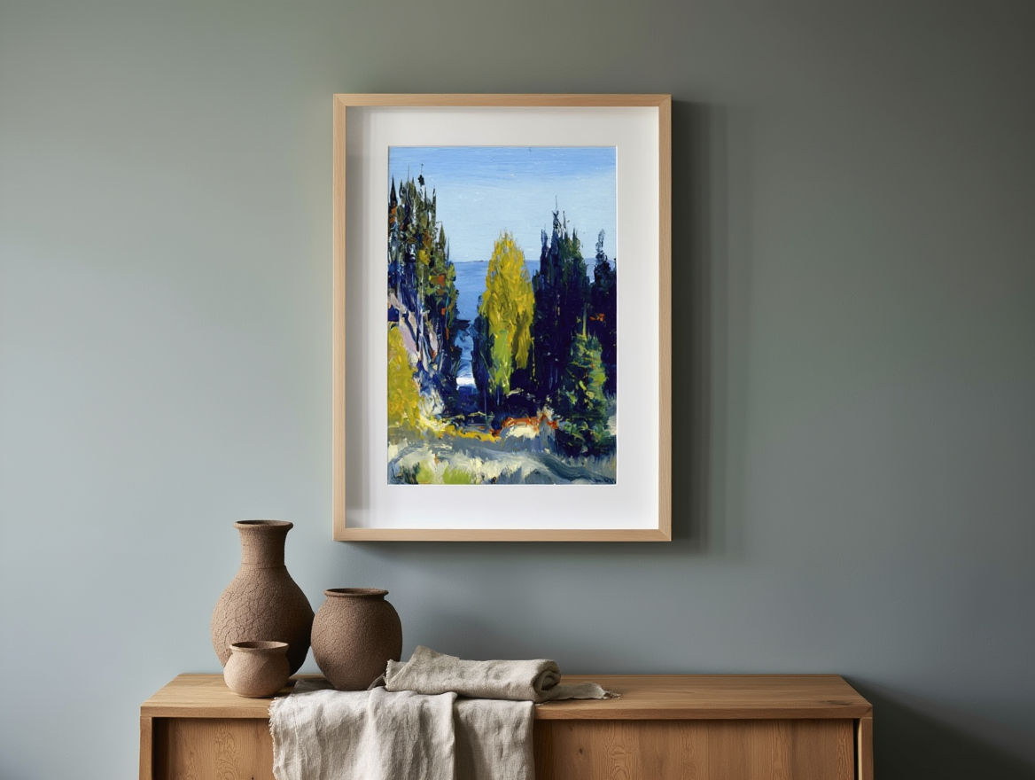 George Wesley Bellows – The Grove “Monhegan”