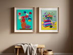 The Garden Series – 7 Botanical Wall Art Prints - Hakyarts